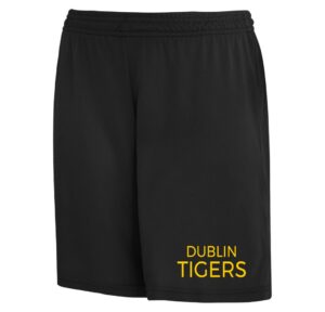 #26- Black Dryfit Shorts- Printed